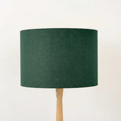 Dark Forest Green Linen Lampshade