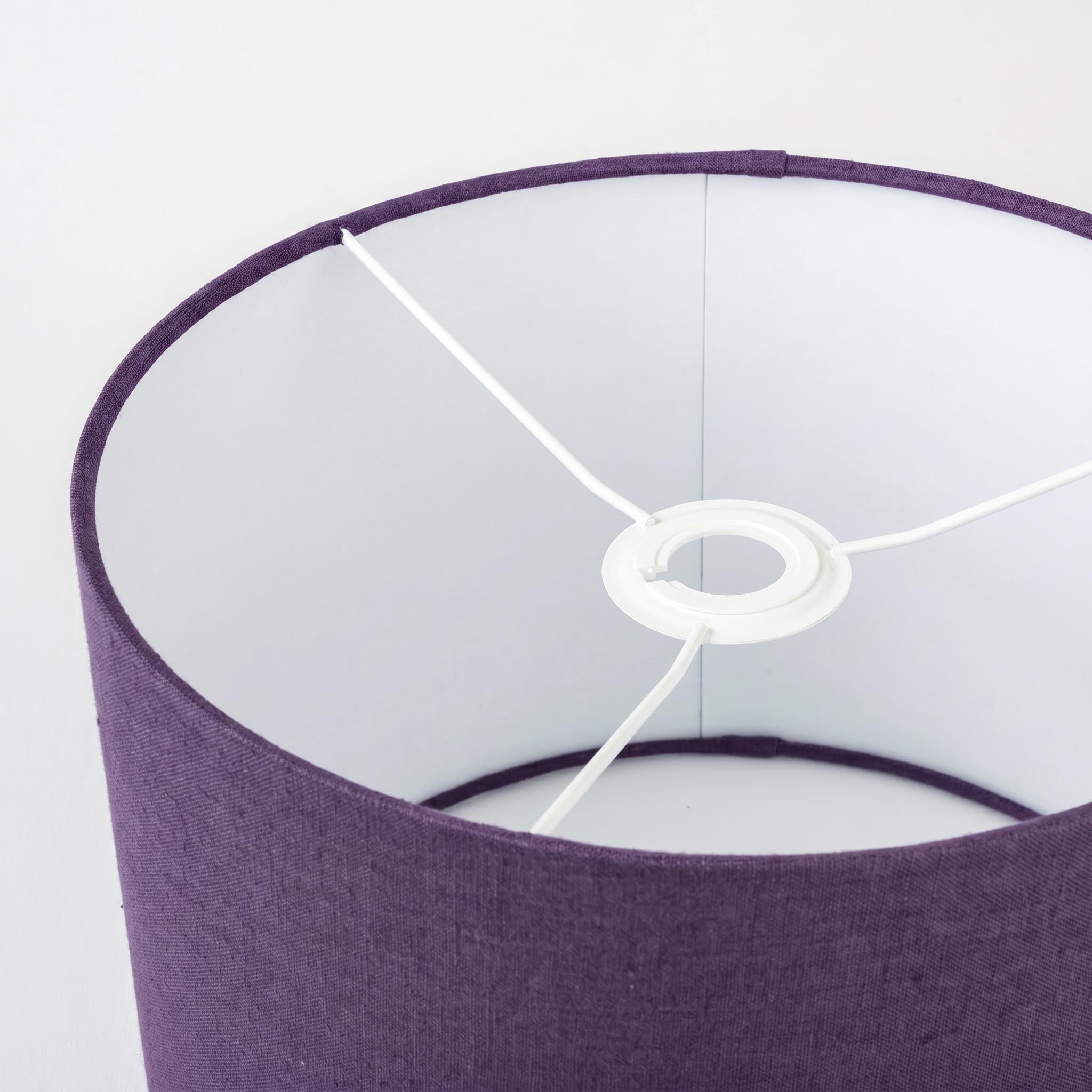 Grape Purple Linen Lampshade