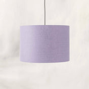 Lavender Linen Lampshade