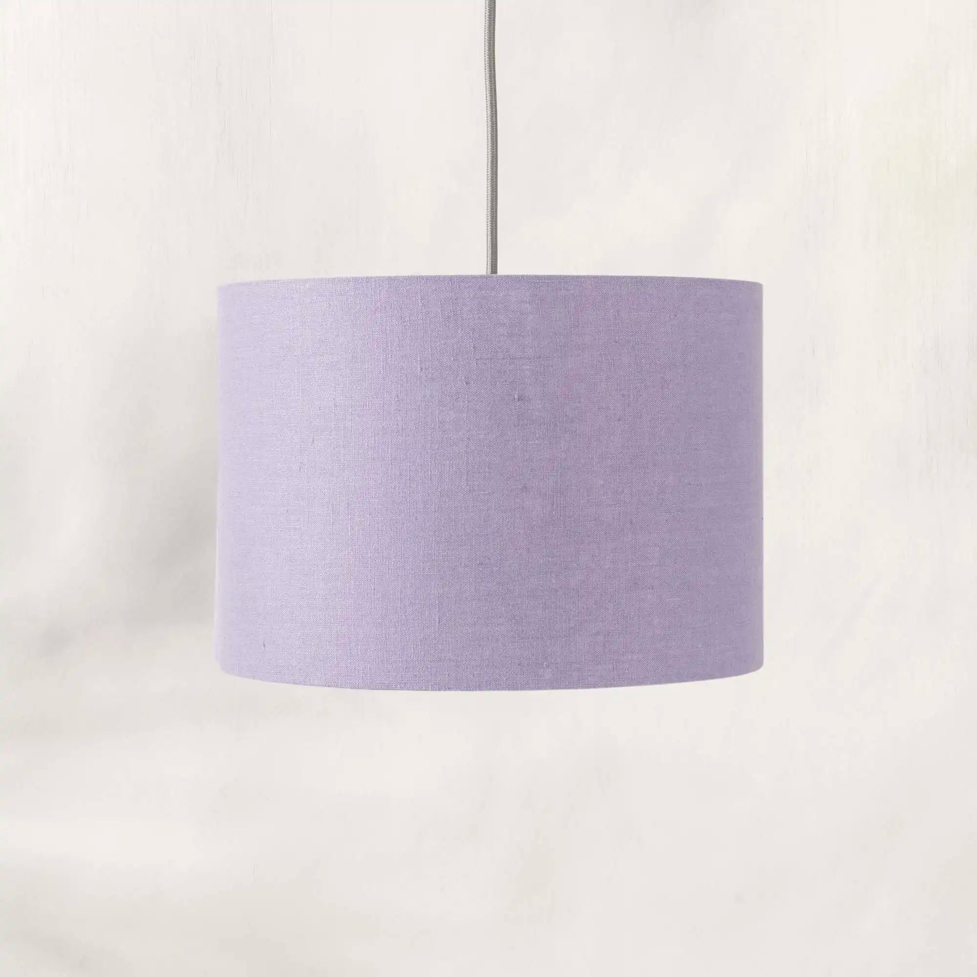 Lavender Linen Lampshade