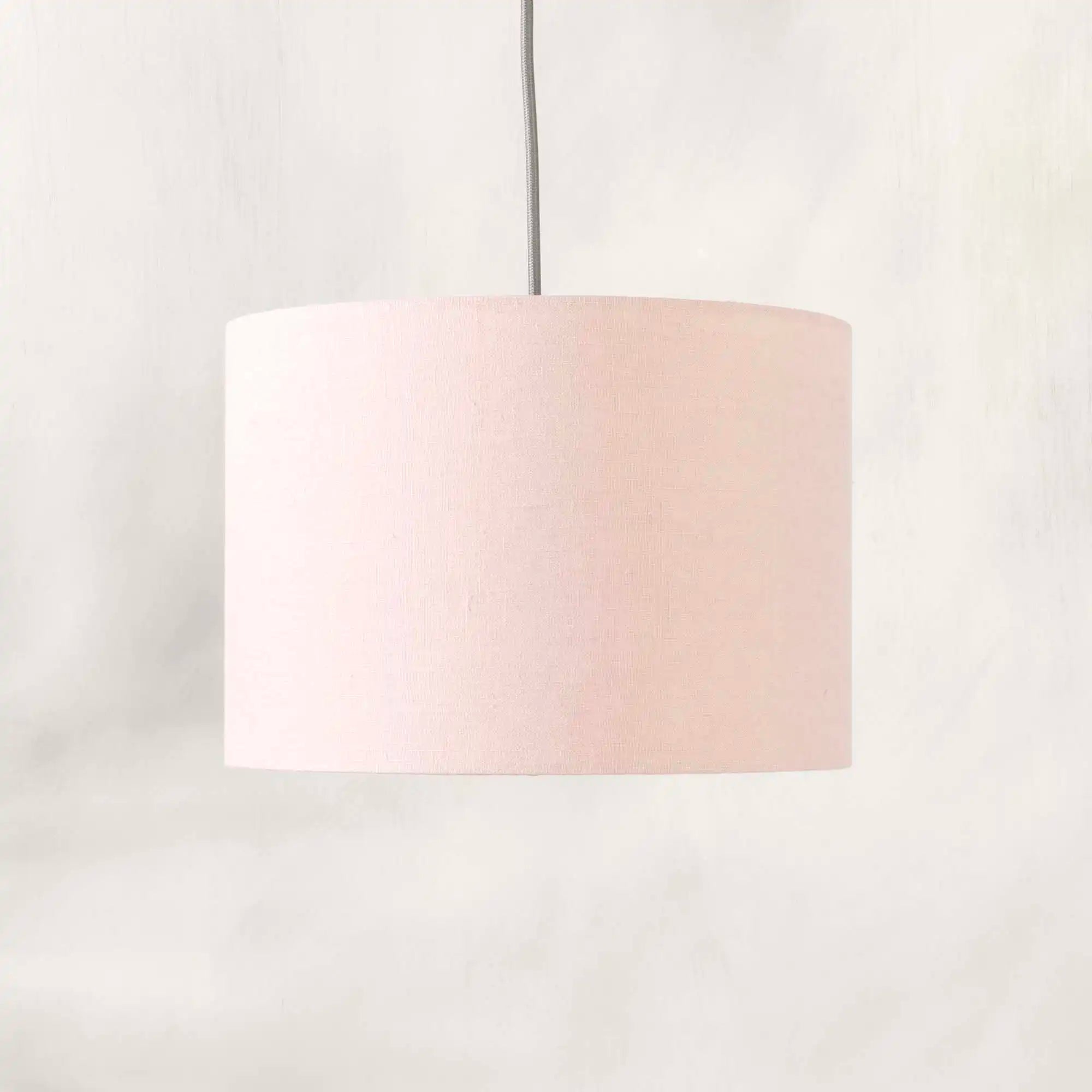 Light Dusty Pink Linen Lampshade