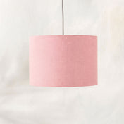 Light Pink Linen Lampshade