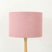 Light Pink Linen Lampshade