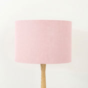 Light Pink Linen Lampshade