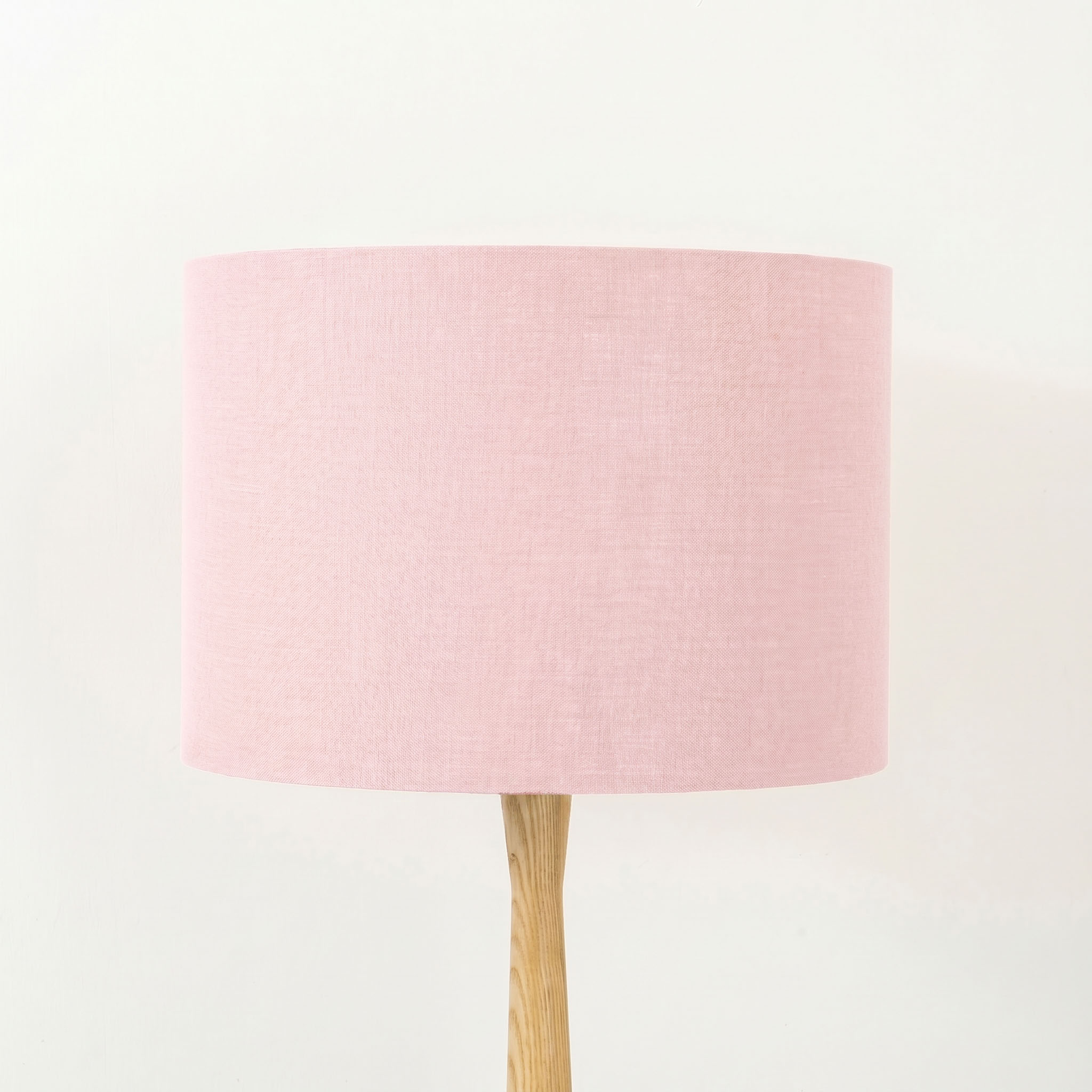 Light Pink Linen Lampshade