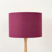 Magenta Linen Lampshade