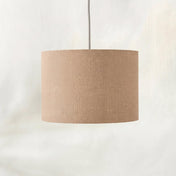 Pastel Nude Linen Lampshade