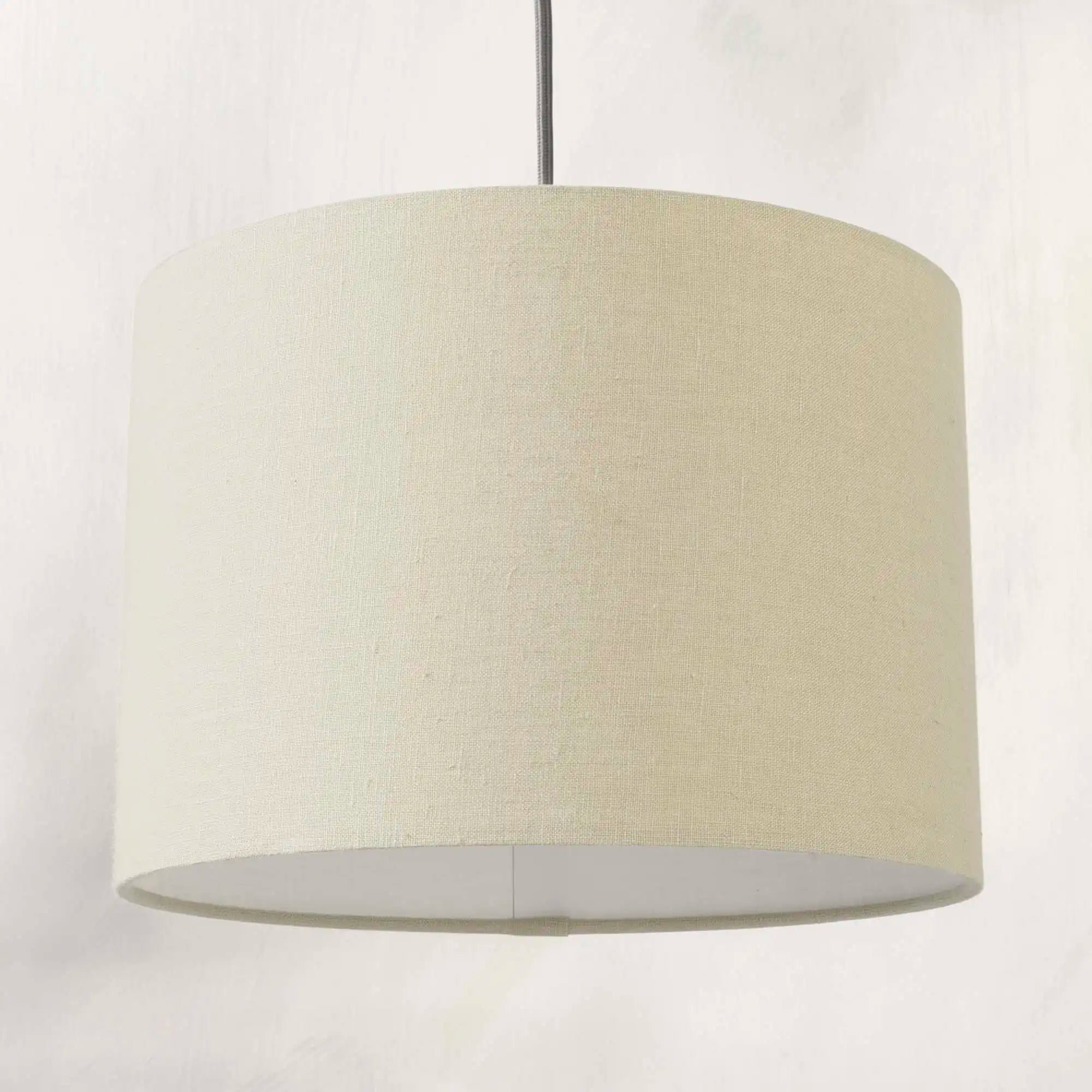 Oatmeal Linen Lampshade