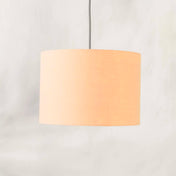 Peach Linen Lampshade