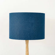 Petrol Blue Linen Lampshade