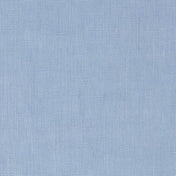 Powder Blue linen fabric, flat lay showing its natural weave, washed European flax