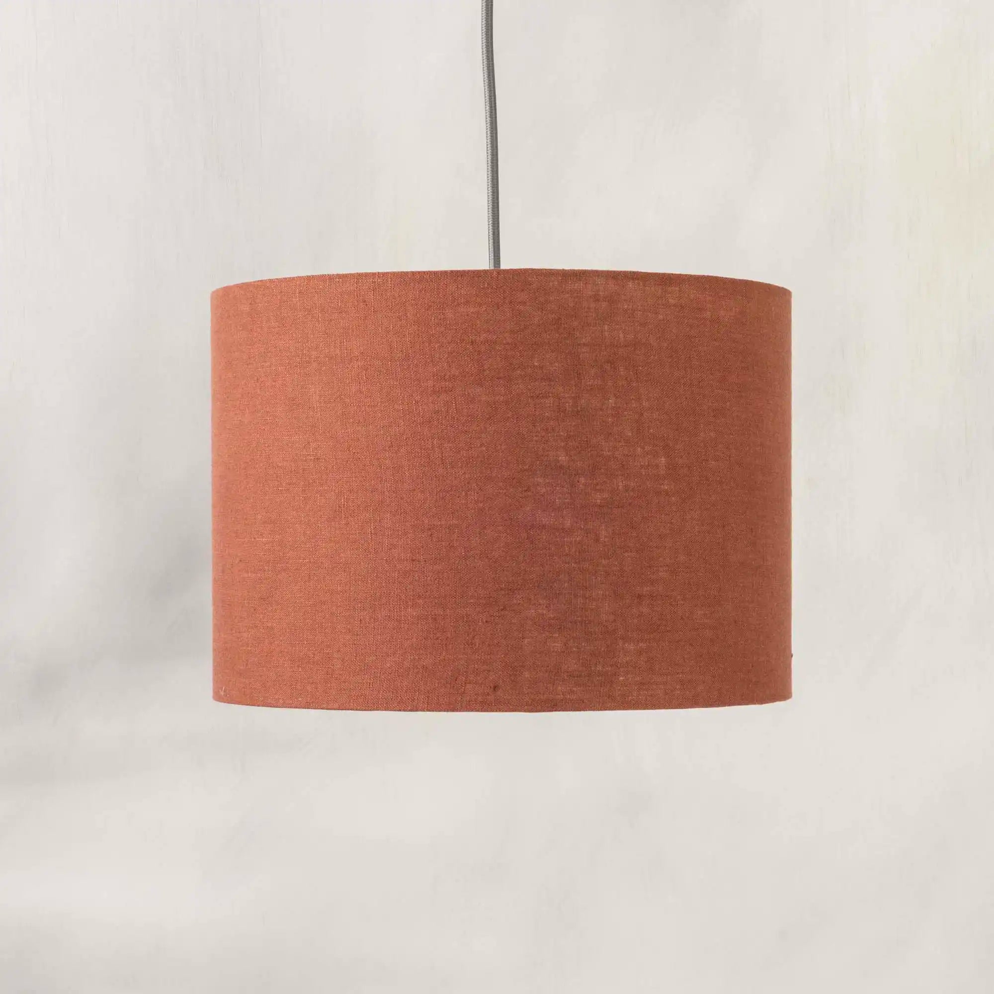 Terracotta Linen Lampshade