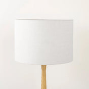White Linen Lampshade