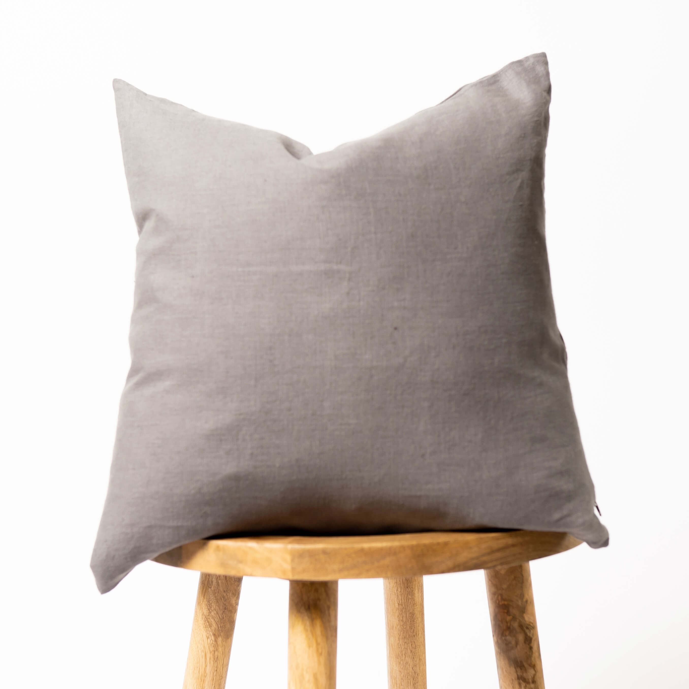 Graphite Grey Linen Cushion Cover