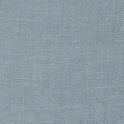 Washed Pure Blue Grey Linen Fabric 205 g/m²