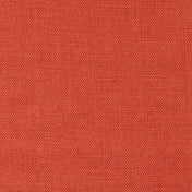 Washed Pure Brick Red Linen Fabric 205 g/m²