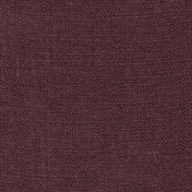 Washed Pure Dark Plum Purple Linen Fabric 205 g/m²
