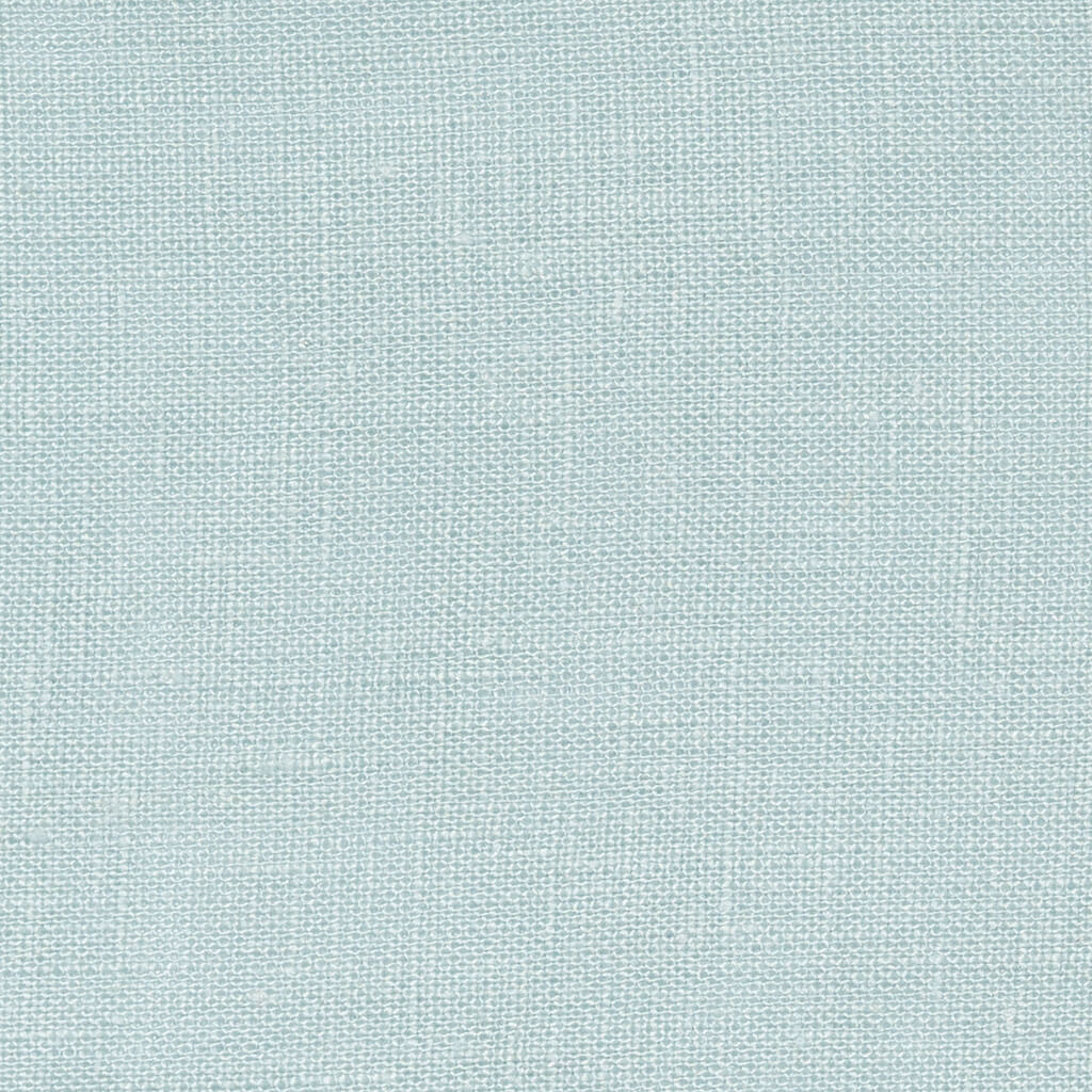 Washed Pure Light Duck Egg Blue Linen Fabric 205 g/m²