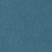 Washed Pure Turquoise Blue Linen Fabric 205 g/m²