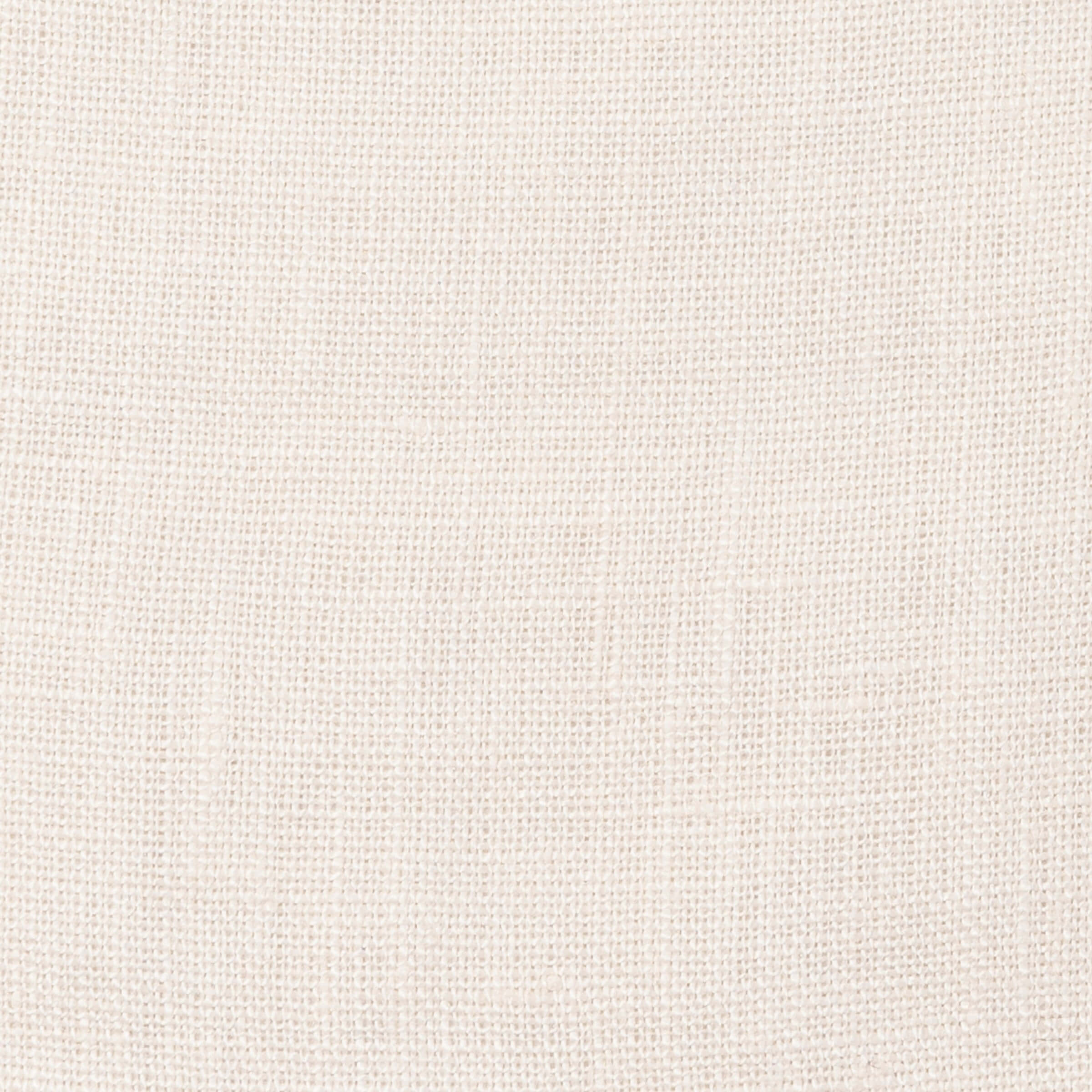 Light Cream linen fabric, flat lay showing its natural weave, washed European flax