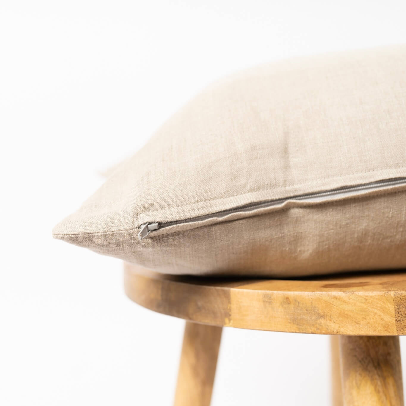 Natural Linen Cushion Cover