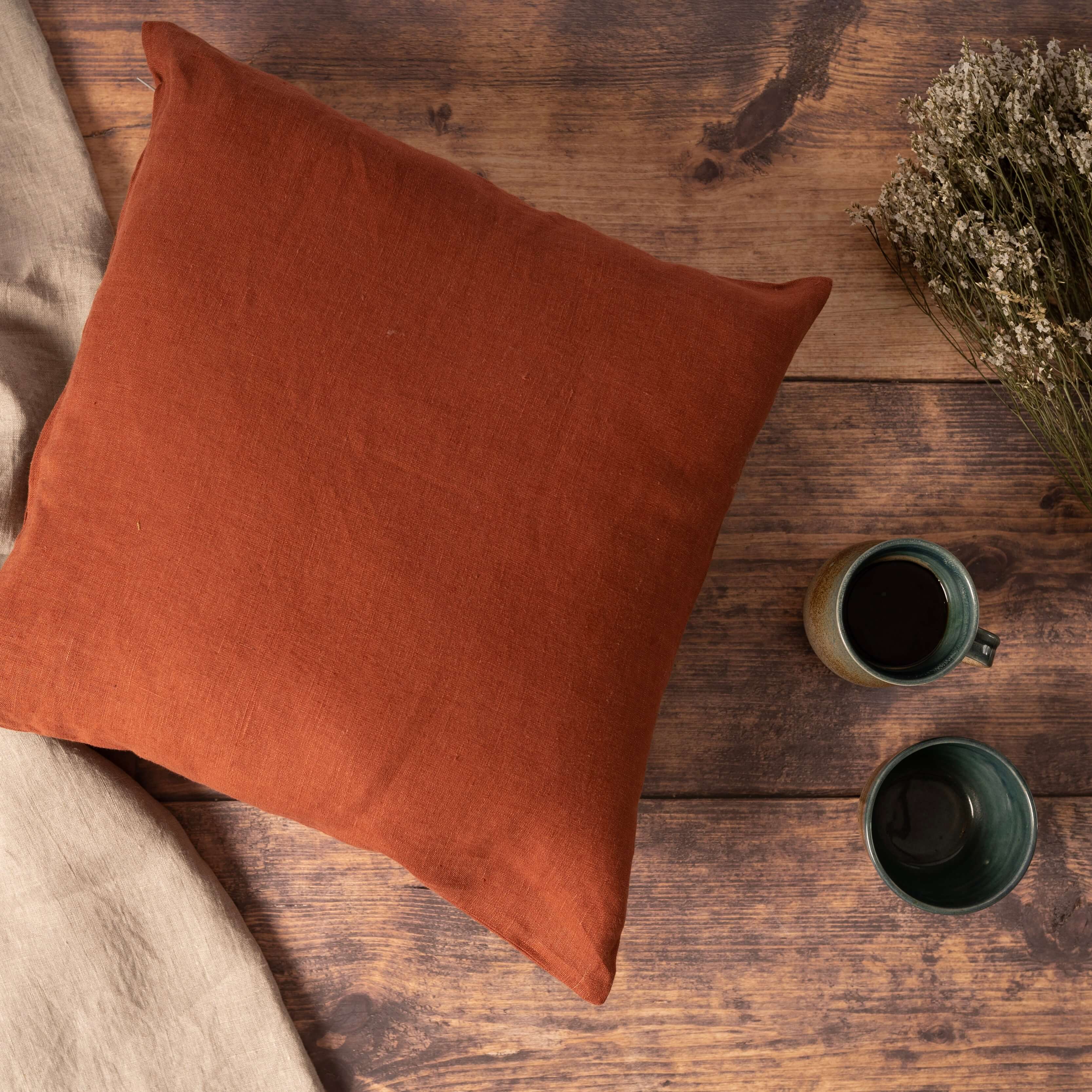 Terracotta pillow covers sale