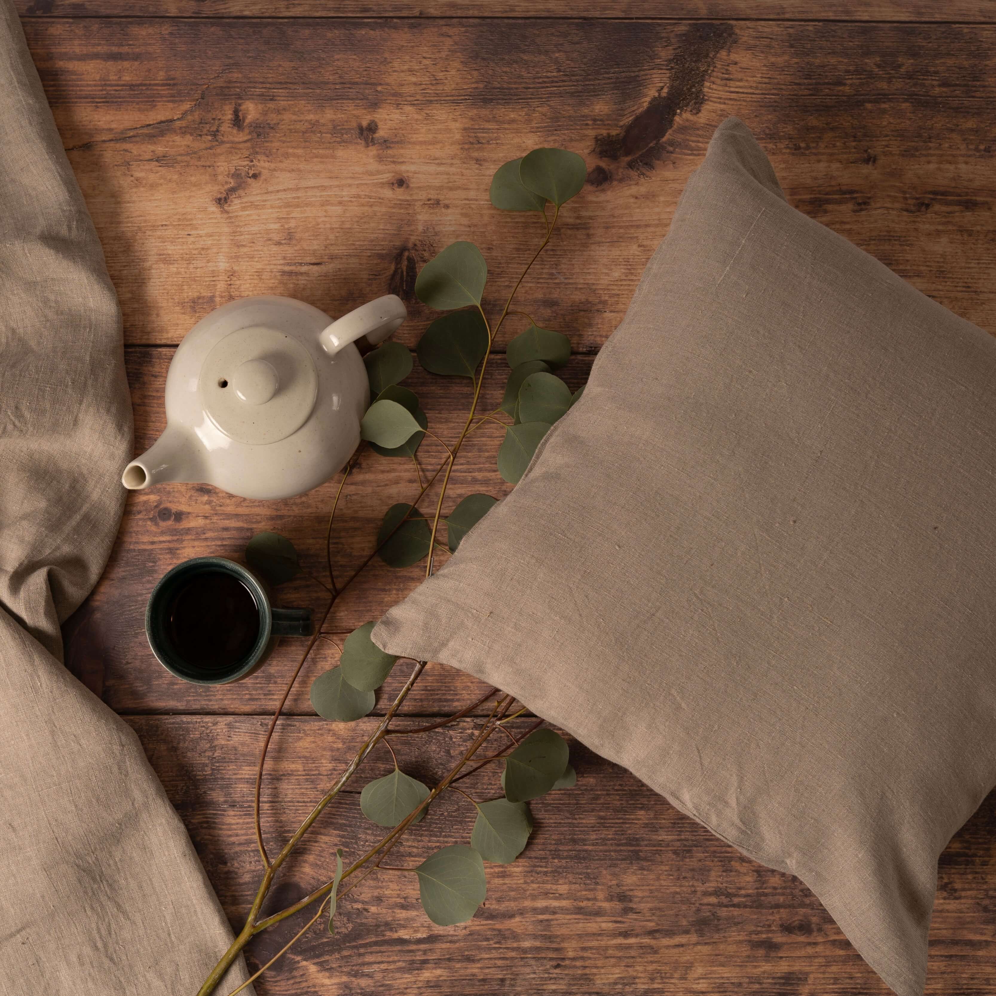 Natural Linen Cushion Cover