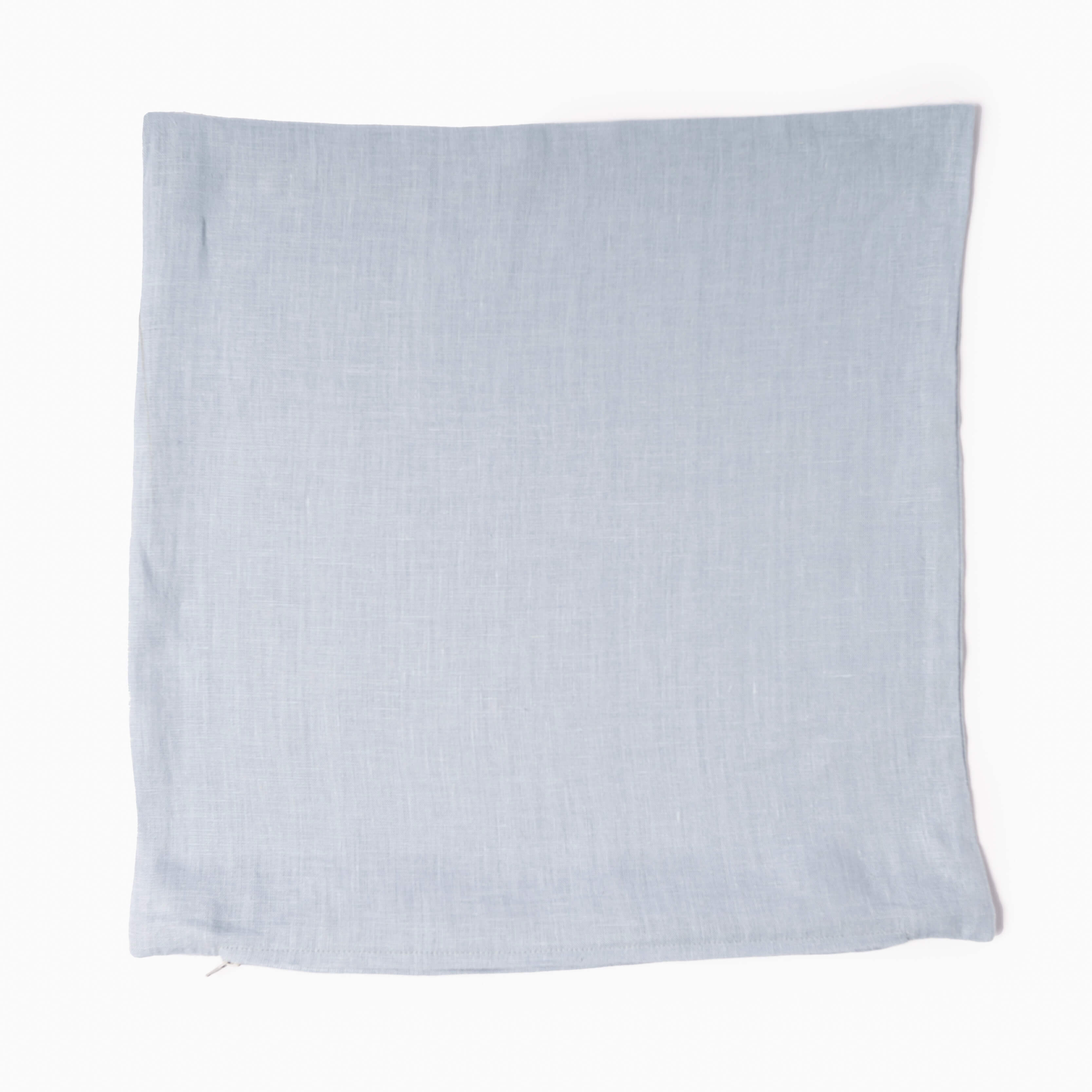 Glacier Blue Linen Cushion Cover